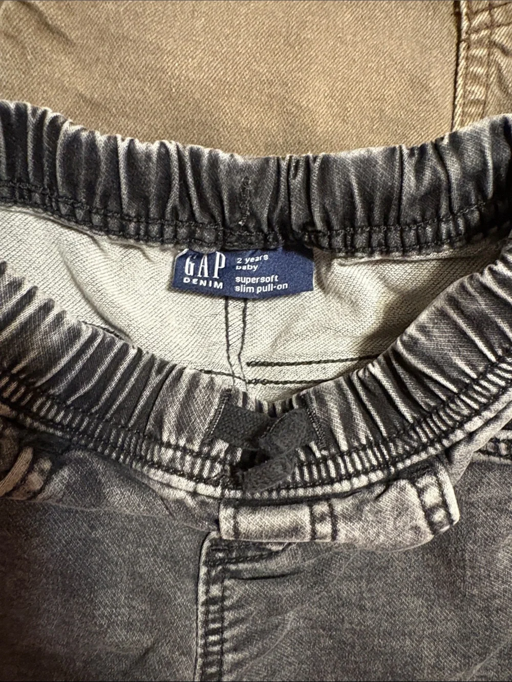 Toddler Jeans lot of 4 - Blue, Light Blue, Gray, Brown. Gap and cat n jack